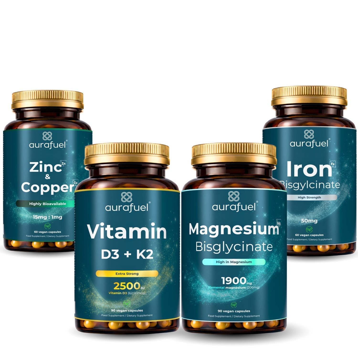 Pack Power Up - 4 Suplementos Esenciales Diarios